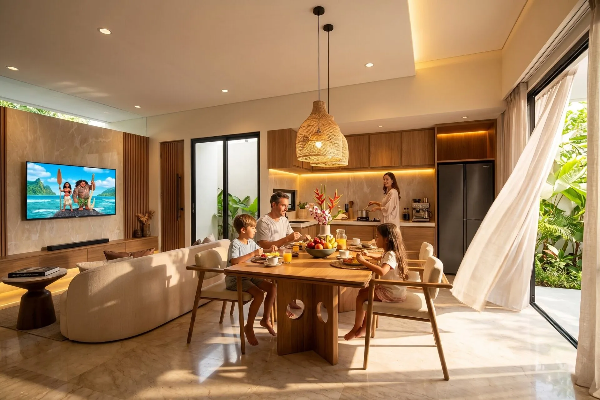 Freehold 3 Bedroom Townhouse at Kuta | Modern Tropical Living, Bhumi Kuta Heritage